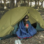 REDCAMP Cotton Flannel Sleeping Bag for Camping Backpacking, Adults Cold Weather Envelope Sleeping Bags with 2/3/4/6lbs Filling