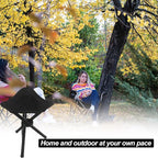 Travel Folding Camping Stool, Outdoor Tripod Seat, Folding Camping Chairs,Fishing Chair for Camping Party Mountaineering Picnic Beach Garden Lawn