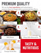 ReadyWise Emergency Food Supply - 132 Servings, Survival Bucket, Dehydrated & Freeze Dried Protein Meals, Camping Essentials, Ready to Eat Disaster Prepping Supplies,up to 25 Year Shelf Life