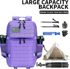Military Tactical Backpack 45L/25L 3 Day Assault Pack Molle Daypack Hiking Backpack for Men and Women