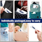 200 Pcs Large Body Wipes Individually Wrapped Bulk,Shower Wipe with Aloe,Body Wipes for Adults Bathing No Rinse, Hands, Face,Personal Cleansing Wipe for Travel Gym Camping