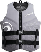Owntop Swim Vest Adult Water Sport Vest Neoprene Floaties for Swimming, Boating, Kayaking, Fishing | Adjustable Zipper Dual Buckle Foldable Buoyancy Jacket