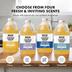 HARRIS Multi-Purpose Pure Castile Soap, Made with Olive, Coconut, and Pine Tree Oil, Uses for Cleaning Face, Body, Hand, Hair, Home, Dishes, and Laundry