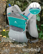 Running Vest for Women and Men, Hydration Running Backpack, Runners Vest, Hydration Vest for Walking, Marathon, Hiking