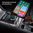 USB C Car Charger Adapter, AVS PD 3.2 QC 5.0 USB Charger, Multi Port Cigarette Lighter Car Phone Charger Compatible with MacBook iPhone 17 16 15 Pro Max iPad, Galaxy S26 25 24 Ultra.