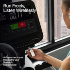 Twelve South AirFly SE, Bluetooth Wireless Audio Transmitter for AirPods/Wireless or Noise-Cancelling Headphones; Use with Any 3.5 mm Audio Jack on Airplanes, Gym Equipment or iPad/Tablets (Black)