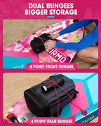 Inflatable Stand Up Paddle Board for Adults with Seam Welded Technology, 10'6''x33''x6'', Durable SUP with Dual-Blade Paddle and Complete Accessories, 390 lbs Capacity, Beginner-Friendly