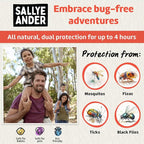 SALLYEANDER No Bite Me All-Natural Bug & Insect Repellent - Anti Itch Cream - 8 oz - Safe for Kids and Infants - Repels Mosquitoes, Black Flies, Fleas, and Ticks