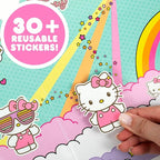 Hello Kitty Puffy Sticker Playset, Over 50 Reusable Stickers & Activity Book