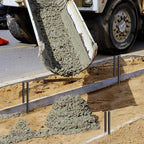 Rebar Stakes 16 Inch 20 Pack Heavy Duty Ground Anchors with Chisel Point End Long Straight Steel Tent Stakes 3/8" Thickness Metal Spikes Black Coated for Concrete Timber Camping Garden Plant