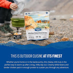Backpacker's Pantry White Bean, Chicken, and Green Chile Stew | Freeze Dried Backpacking & Camping Food, 6 Count