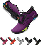SIMARI Water Shoes for Women Men - Barefoot Quick-Dry Aqua Socks | Lightweight Swim Shoes for Surfing, Swimming, Beach Sports, Kayaking, Diving | Non-Slip Design