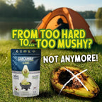 WAKS & SNACKS Freeze Dried Guacamole Classic |100% Fresh Hass Avocados, Perfect for Tortilla Chips | Energizes Camping & Hiking Meals | Vegan, Gluten-Free Guac Dip for Snacks | 2 Avocados | 2 oz, 3-Pack