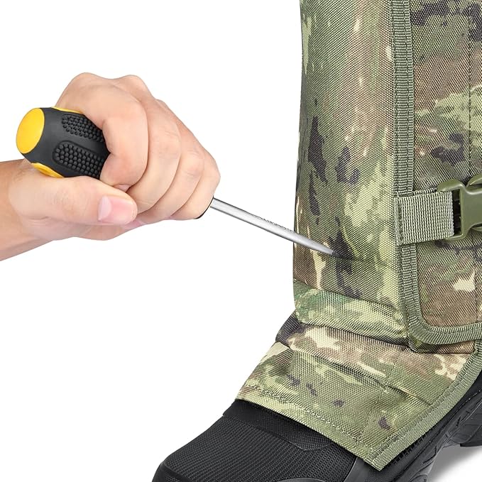 TREKMASTER Snake Gaiters Snake Chaps: Waterproof Snake Guards Snake Bite Protection for Lower Legs, Snake Proof Gaiters