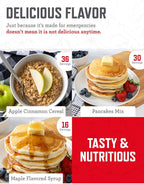 ReadyWise Emergency Food Supply - 120 Servings Breakfast Bucket, Freeze Dried & Dehydrated Meals, Survival Food Kit for Backpacking, Camping Essentials & Prepping Supplies, up to 25 Year Shelf Life