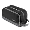 Gonex Travel Toiletry Bag Nylon, Shaving Bag Toiletry Organizer Black
