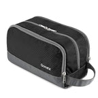 Gonex Travel Toiletry Bag Nylon, Shaving Bag Toiletry Organizer Black