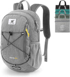 SKYSPER Foldable Small Backpack – 20L Lightweight Hiking Daypack with Chest Belt Packable Travel Rucksack for Women Men