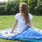 REDCAMP Ultra Lightweight Sleeping Bag for Backpacking, Hiking, Comfort for Adults Warm Weather, with Compression Sack