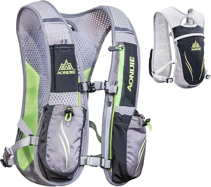 YAPJEB Hydration Vest - 5L Running Water Backpack for Trail, Marathon, Cycling, Hiking - Outdoors Pack