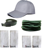 Permethrin Treated Repels Tick Mosquitoes Flies Chiggers & More Insect Repellent Complete 1 Packages