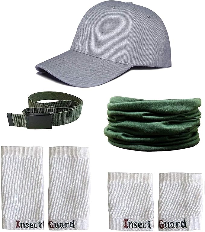 Permethrin Treated Repels Tick Mosquitoes Flies Chiggers & More Insect Repellent Complete 1 Packages