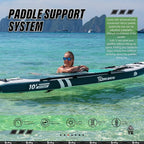 Inflatable Paddle Board with Premium SUP Board Accessories, Allround Paddle Boards for Adults/Kids,Stand Up Paddle Board Defender Collection