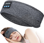 Perytong Sleep Headphones Wireless, Bluetooth Sports Headband Headphones with Ultra-Thin HD Stereo Speakers Perfect for Sleeping,Workout,Jogging,Yoga,Insomnia, Air Travel, Meditation (Charcoal Grey)