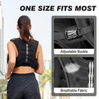 Weighted Vest, 6lbs/8lbs/12lbs/16lbs/20lbs/25lbs/30lbs Weights Vest for Women Men with Reflective Stripe for Workout, Strength Training, Running, Walking