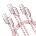 Basesailor USB Type C Charger Cable 3Pack 3.3/6.6/10FT,Charging Cord for iPhone 17 Air,Apple 16 16e 15 Pro Max,Samsung Galaxy A10E A55 A54 A53 A70 A72 A73 A42 A34 A33,S25 S24 S23 S22 Plus,Google Pixel