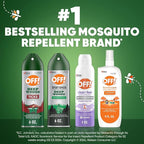 OFF! Deep Woods Insect Repellent Aerosol, Bug Spray with Long Lasting Protection from Ticks and Listed Bugs, 6 oz