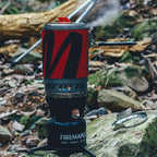 Fire Maple Polaris Cooking System | Portable Camping Backpacking Stove with Micro Regulated Valve | Electric Jet Burner Pot Set | Ideal Camp Water Boiler for Hiking Fishing Trekking Hunting (Black)