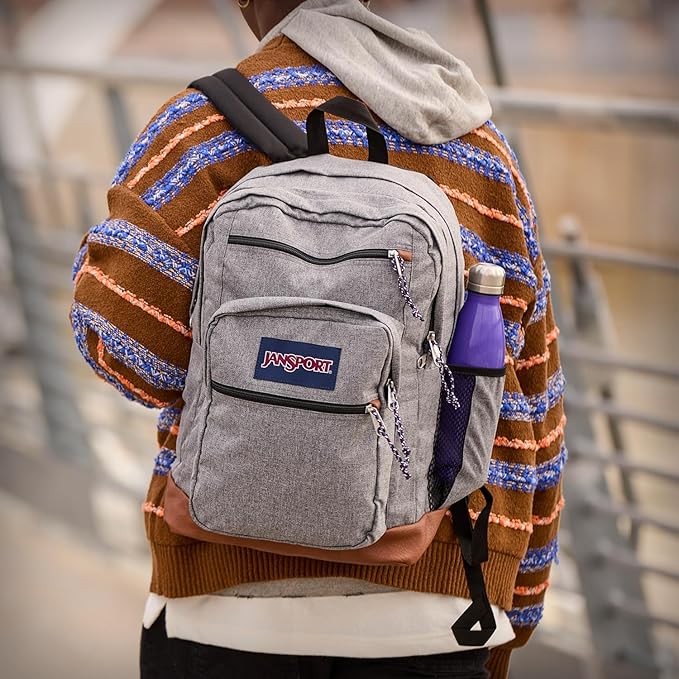 JanSport Cool Backpack, with 15-inch Laptop Sleeve - Large Computer Bag Rucksack with 2 Compartments, Ergonomic Straps, Loden Frost