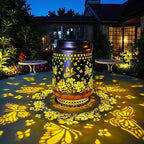 Butterfly Solar Lantern,Hanging Butterfly Solar Lights for Outside,Garden Decor Birthday Gifts for Grandma Women Mom Sister,Decorative for Yard Backyard Patio Deck Porch