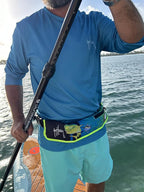 BLUESTORM Cirro 16 Manual Inflatable Belt Pack for Adults | US Coast Guard (USCG) Approved Life Jacket Waist Belt PFD for SUP Paddleboarding, Fishing & Kayaking