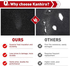 kanhiro 4x6 Feet Large Welding Blanket Fireproof Pad, 5mm Thickened Resistant Carbon Felt Cloth, Flame Retardant Fabric, Heat Shield for Soldering, Firepit, Grill Cover, Smoker