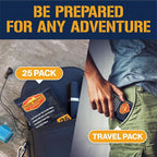 Inspire Trail Wipes | Camping Wipes Body Wipes Adults | Biodegradable Wipes For Camping, Travel, Gym With Aloe And Vitamin E | No Rinse Bathing Shower Wipes Women Or Men