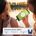 heat it - Smartphone-Powered Insect Bite Healer - Chemical-Free Relief from Itching & Pain just with Concentrated Heat - for iPhone 15/16 & Android (USB-C)