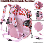 Military Tactical Backpack 45L Large Tactical Backpack for Men, Hiking Rucksack With Bottle Holder