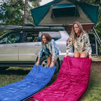 Tudomro 2 Pcs Camping Sleeping Bag for Adults, Lightweight Packable Waterproof Camping Gear Equipment to Keep Warm for Spring Summer Fall Indoor Outdoor Backpacking Hiking Travel