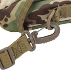 Outdoor Water Canteen, 1.5L Large Capacity Outdoor Water Bottle Handheld Portable Flat Camping with D Shaped Buckle & Adjustable Strap Buckle for Camping, Backpacking, Hiking