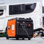 GENMAX Generator，EPA Compliant, Eco-Mode Feature, Ultra Lightweight for Backup Home Use & Camping