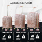 FUL Carry-On 21-Inch, Rose Gold, Carry-On 21-Inch