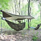 Onewind Premium 12' Camping Double Hammock with Tree Straps and Bug Net for Travel, Camping, Backpacking and Hiking