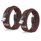 2Pack for iPhone Charger Cable 6FT,Long Lightning for Apple Charging Cord 6ft for iPhone 14/13/12/11 Pro/X/Xs Max/XR/8 Plus/7/6/5/SE,for IPad USB Charge Wire 6 Foot