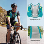 Waterproof Running Vest, 5.5L Breathable Running Hydration Vest with 1.5L Water Bladder, Water Vest for Hiking, Trail Marathon Race, Ideal for Women and Men