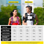 PACEARTH Weighted Vest,4lb/6lb/10lb/12lb/16lb/20lb/25lb/30lb Weight Vest with Reflective Stripe, Body Weight Vests Adjustable for Men, Women Workout, Strength Training, Running, Walking, Jogging