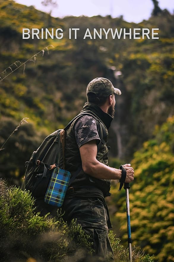 Camping Pillow Shredded Memory Foam Travel Pillows for Sleeping Compressible Lightweight Camp Pillow Washable Backpacking Pillow for Camping & Hiking Firm Supportive Small Pillow for Travel