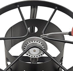 ARC Propane Burner, 55,000 BTU Cast Iron Single Burner Propane Stove for Outdoor Cooking with Rust-proof Hose & Adjustable Regulator, Great for Turkey Fry, Crawfish Boil, Home Brewing