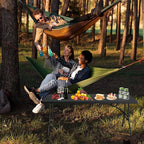 6 FT Folding Table with Carry Handle, Portable Fold-in-Half Plastic Table, Rectangle Foldable Table for Indoor/Outdoor Black